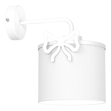 Applique murale enfant SWEET 1xE27/15W/230V blanc/arc