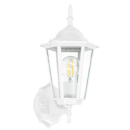 Applique murale extérieure 1xE27/60W/230V IP44 blanc
