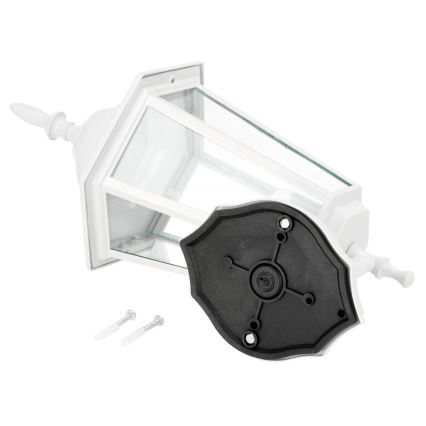 Applique murale extérieure 1xE27/60W/230V IP44 blanc