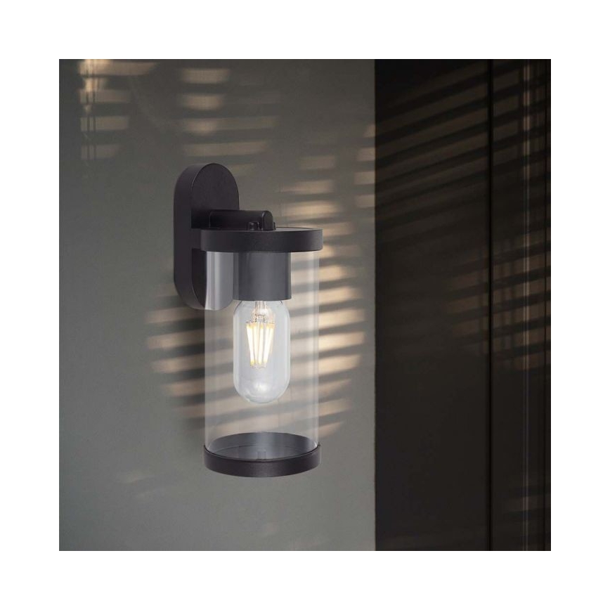 Applique murale extérieure 1xE27/60W/230V IP44 noir
