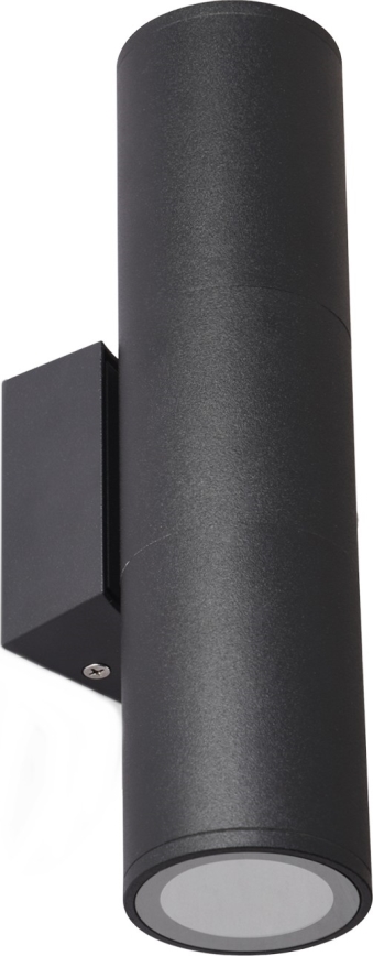 Applique murale extérieure 2xGU10/35W/230V IP54 arrondi noir
