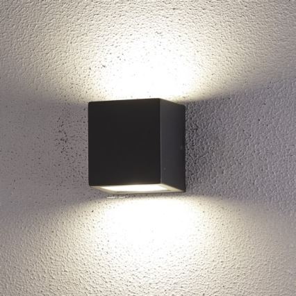 Applique murale extérieure 2xLED/5W/230V 4000K IP54 noir