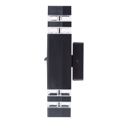Applique murale extérieure avec détecteur BREZZA 2xGU10/35W/230V IP65