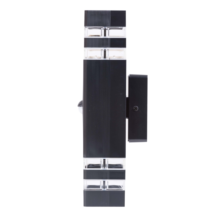 Applique murale extérieure avec détecteur BREZZA 2xGU10/35W/230V IP65
