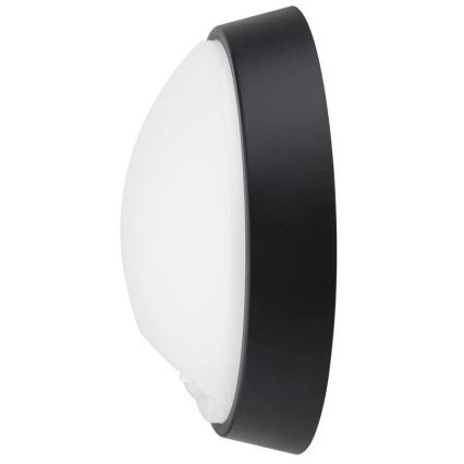 Applique murale extérieure avec détecteur LED/12W/230V 3000/4000/6500K IP65 noir