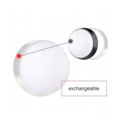 Applique murale extérieure avec détecteur LED/15W/230V 4000K IP65