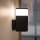 Applique murale extérieure avec prise DASTEN 1xG9/11W/230V IP44 noir