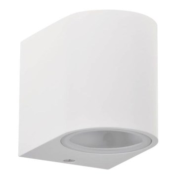 Applique murale extérieure BOSTON 1xGU10/10W/230V IP44 blanc