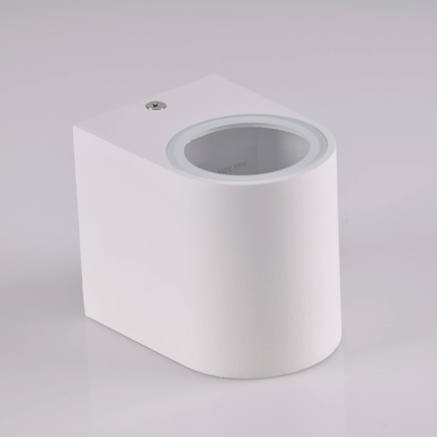 Applique murale extérieure BOSTON 1xGU10/10W/230V IP44 blanc