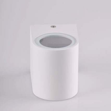 Applique murale extérieure BOSTON 1xGU10/10W/230V IP44 blanc