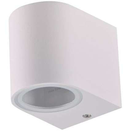 Applique murale extérieure BOSTON 1xGU10/10W/230V IP44 blanc