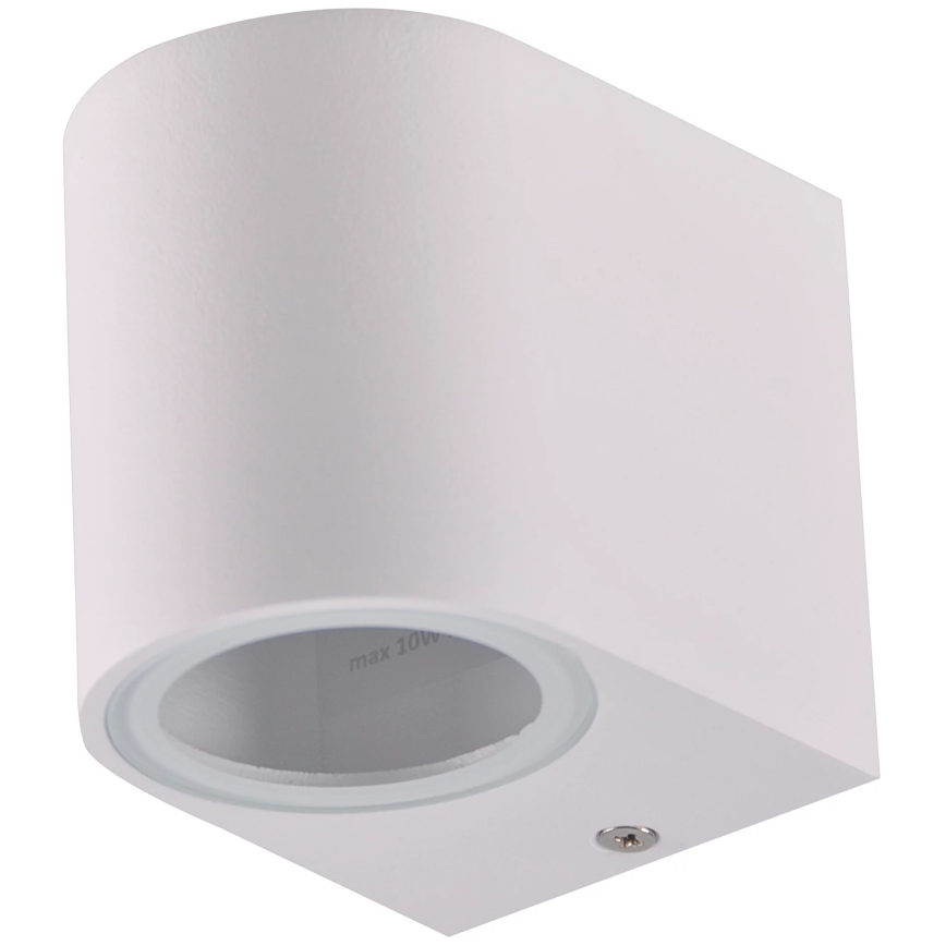 Applique murale extérieure BOSTON 1xGU10/10W/230V IP44 blanc