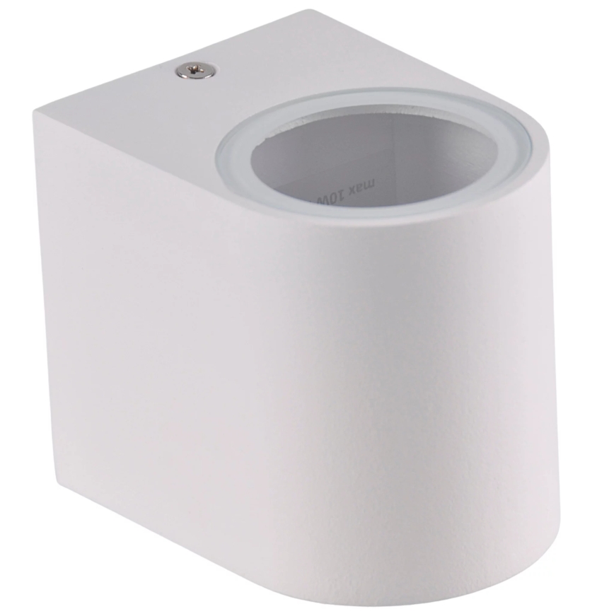Applique murale extérieure BOSTON 1xGU10/10W/230V IP44 blanc