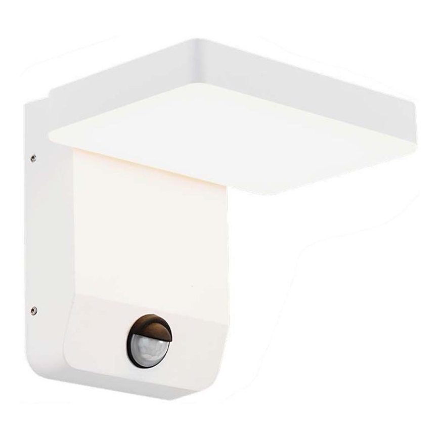 Applique murale extérieure flexible avec détecteur LED/17W/230V IP65 4000K blanc