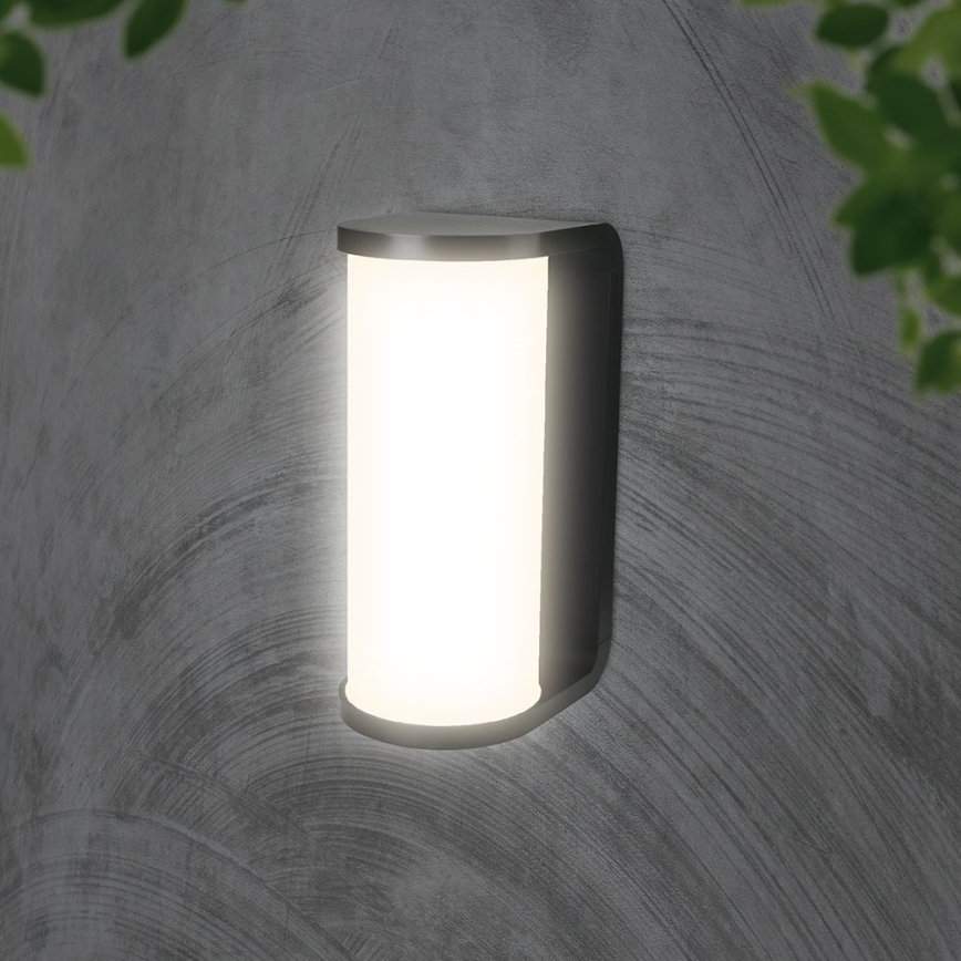 Applique murale extérieure LED/12W/230V 3000/4200/6500K IP65 noir