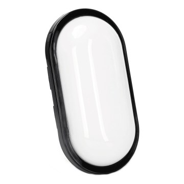 Applique murale extérieure LED/15W/230V 6500K noir IP65