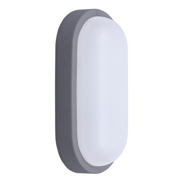 Applique murale extérieure LED/20W/230V 4000K IP54 gris ovale