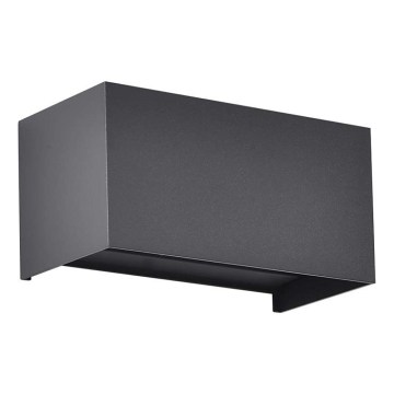 Applique murale extérieure LED 24 W 230 V 3000 K IP65 noire
