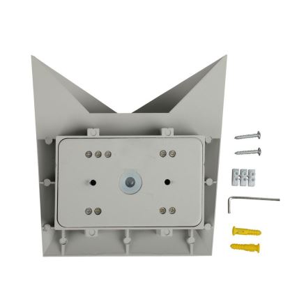 Applique murale extérieure LED/5W/230V 3000K IP65 gris