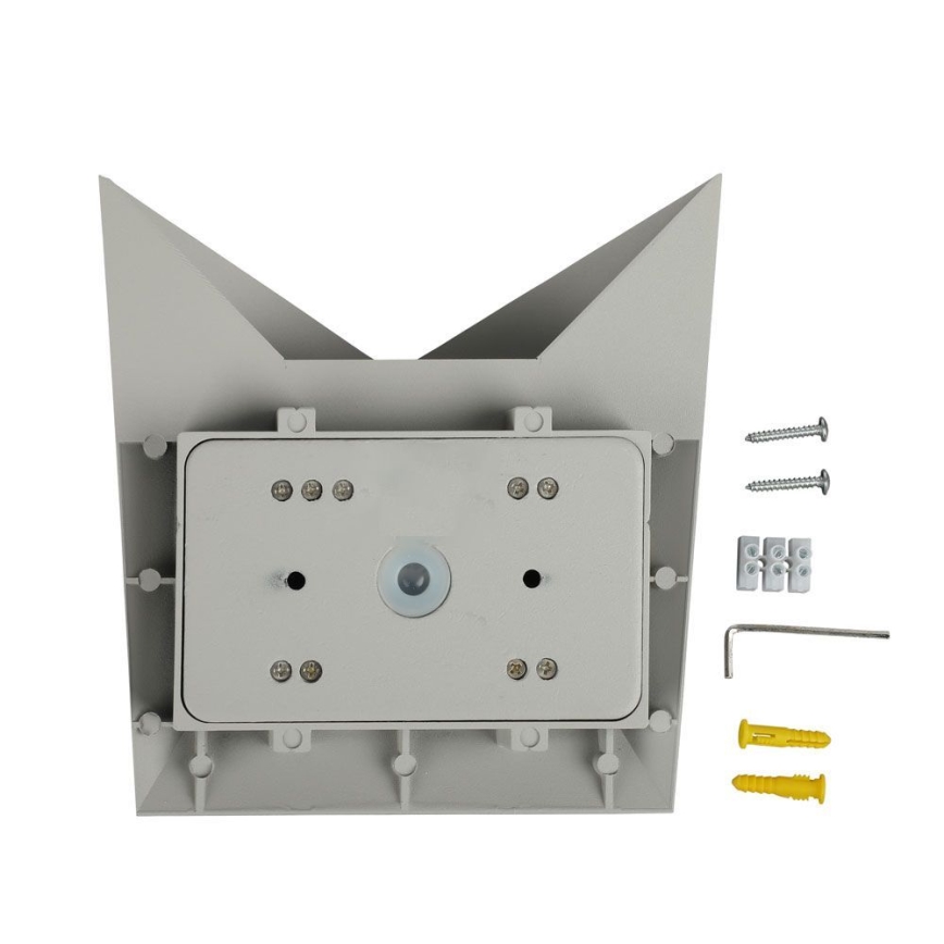 Applique murale extérieure LED/5W/230V 3000K IP65 gris