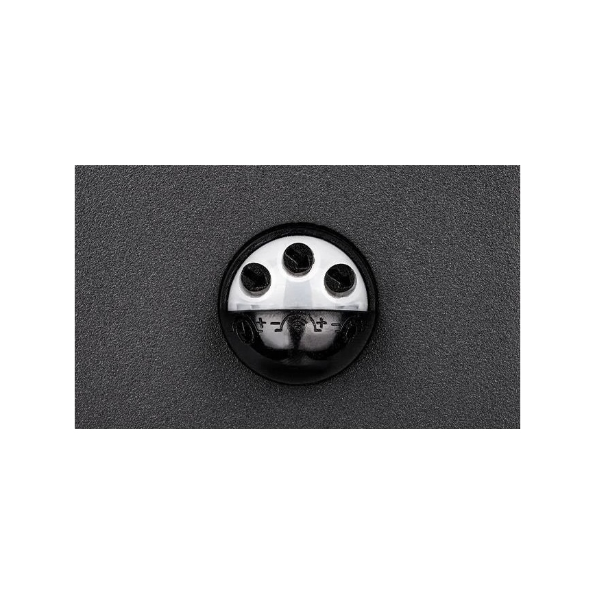 Applique murale extérieure LED avec détecteur LED/9W/230V 4000K IP44 noire