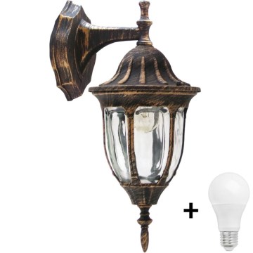 Applique murale extérieure LED FLORENCJA 1xE27/10W/230V IP43