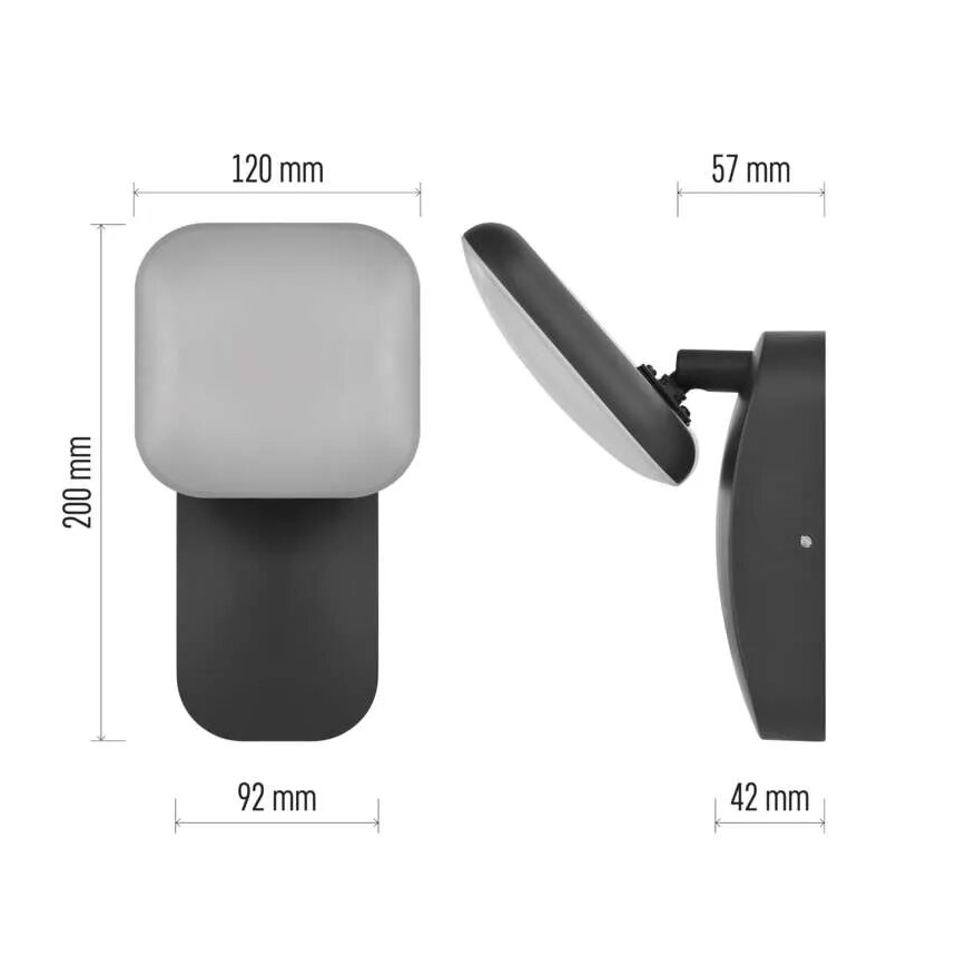 Applique murale extérieure NIKA LED/12,5W/230V IP44