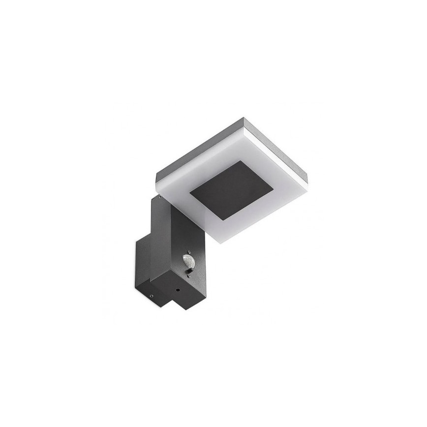 Applique murale extérieure solaire avec détecteur LED/5,5W/3,7V 3000K IP54