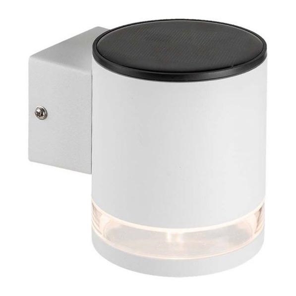 Applique murale extérieure solaire LED/1W/3,7V 3000K IP54 1200 mAh blanc