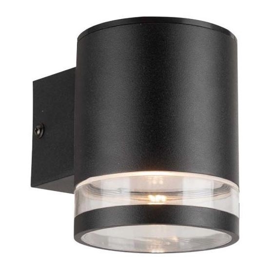 Applique murale extérieure solaire LED/1W/3,7V 3000K IP54 1200 mAh noir