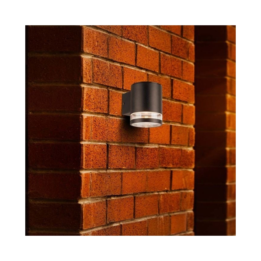 Applique murale extérieure solaire LED/1W/3,7V 3000K IP54 1200 mAh noir