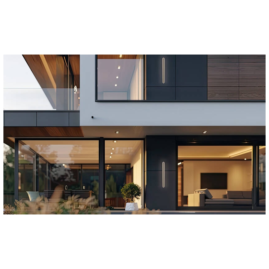 Applique murale extérieure STICK LED/45W/230V IP65 3000K 150 cm
