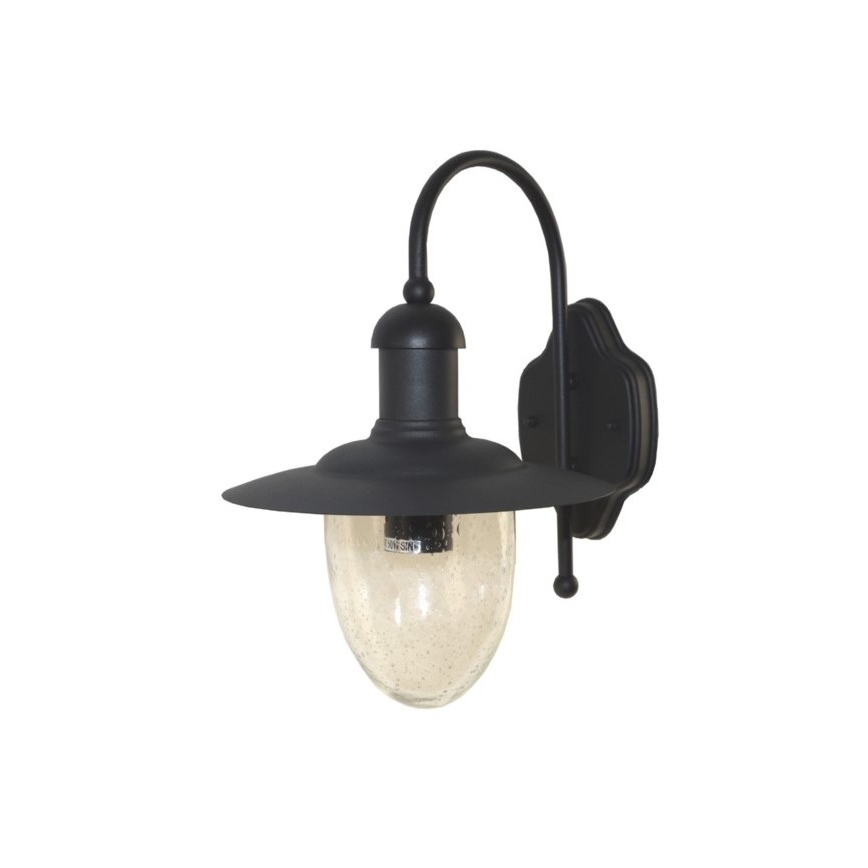 Applique murale extérieure TALISA 1xE27/60W/230V IP44 noir