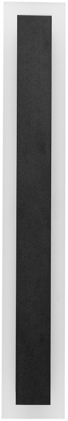 Applique murale extérieure WOW LED/20W/230V 3000/4000/6500K 60 cm IP54 noire