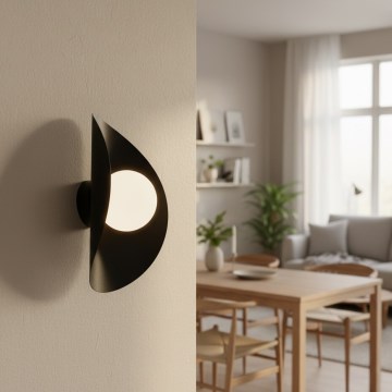 Applique murale FIERO 1xG9/8W/230V noire