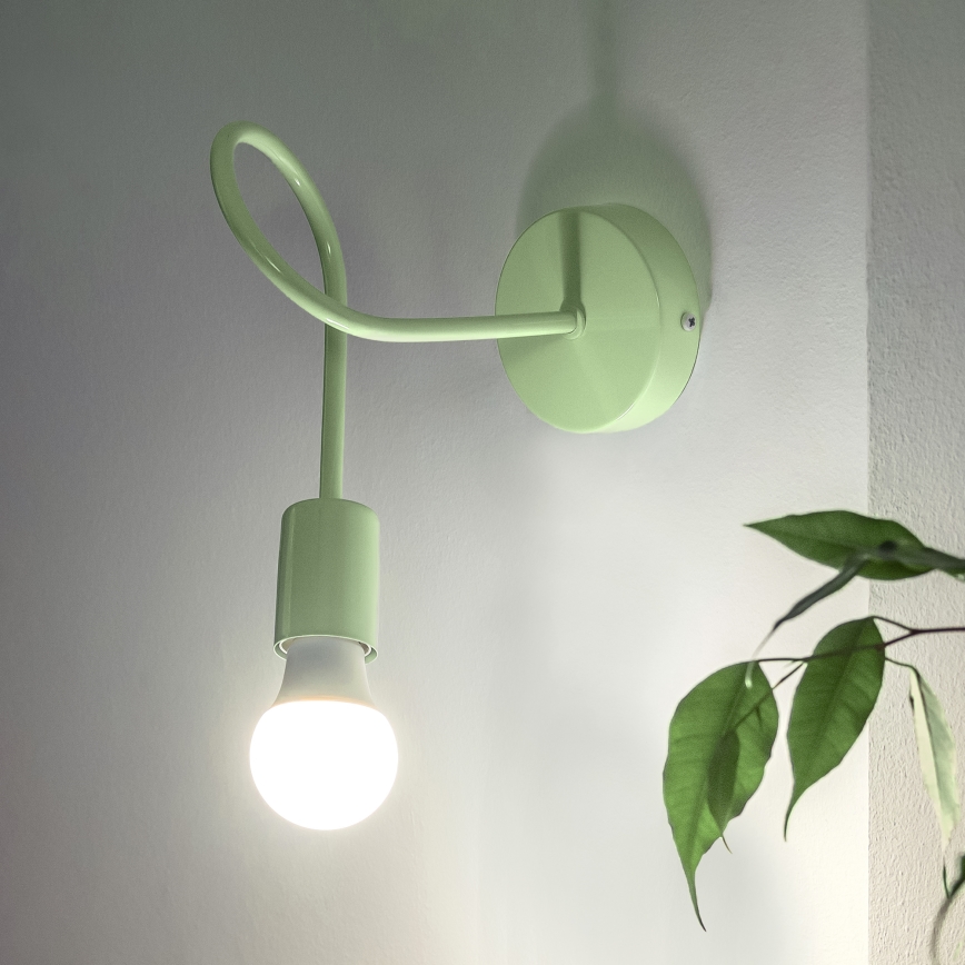 Applique murale flexible OXFORD 1xE27/15W/230V verte