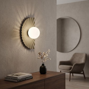Applique murale FLORA 1xG9/8W/230V beige