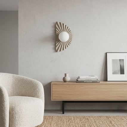 Applique murale FLORA 1xG9/8W/230V beige