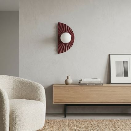 Applique murale FLORA 1xG9/8W/230V rouge