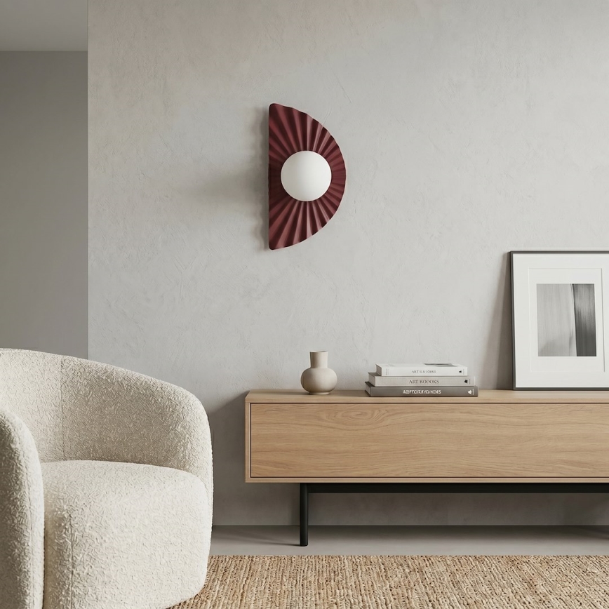 Applique murale FLORA 1xG9/8W/230V rouge