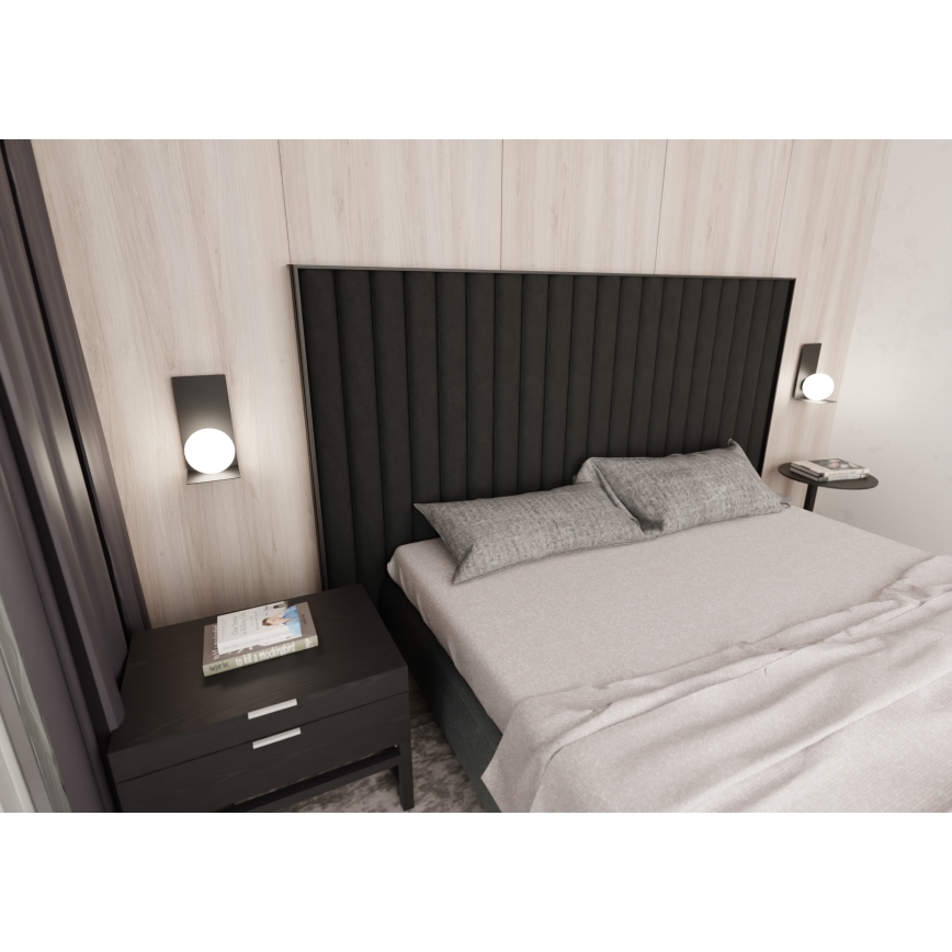 Applique murale FORM 1xE14/10W/230V noir