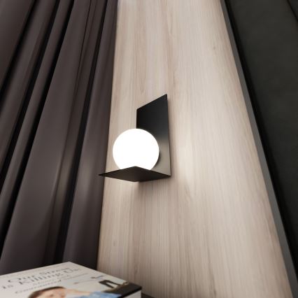 Applique murale FORM 1xE14/10W/230V noir