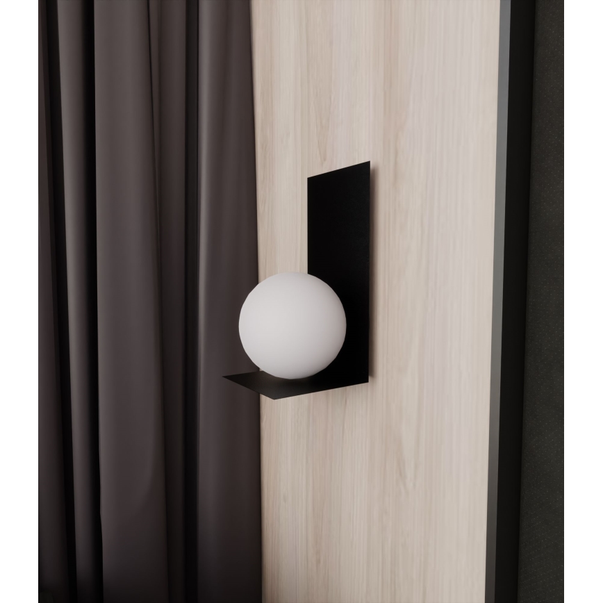 Applique murale FORM 1xE14/10W/230V noir