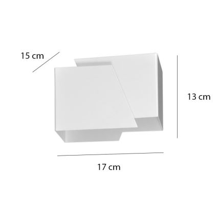 Applique murale FROST 1xG9/8W/230V blanc