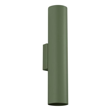Applique murale LAGOS 2xGU10/10W/230V vert