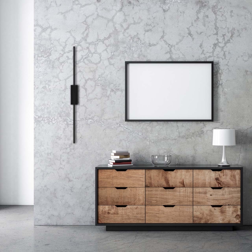 Applique murale LED AISHA LED/12W/230V 4000K noire