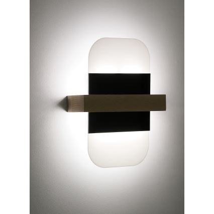 Applique murale LED APRIL LED/6W/230V blanc/noir