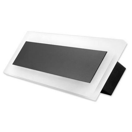 Applique murale LED d'extérieur/9W/230V IP54 noire