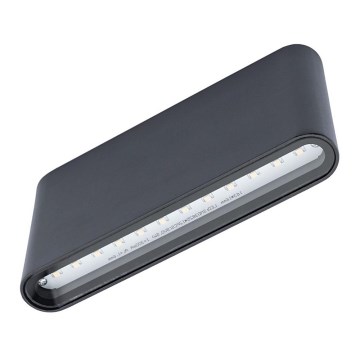 Applique murale LED d'extérieur FLOW 2xLED/6W/230V IP54 noir