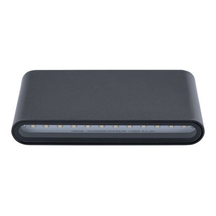 Applique murale LED d'extérieur FLOW 2xLED/6W/230V IP54 noir